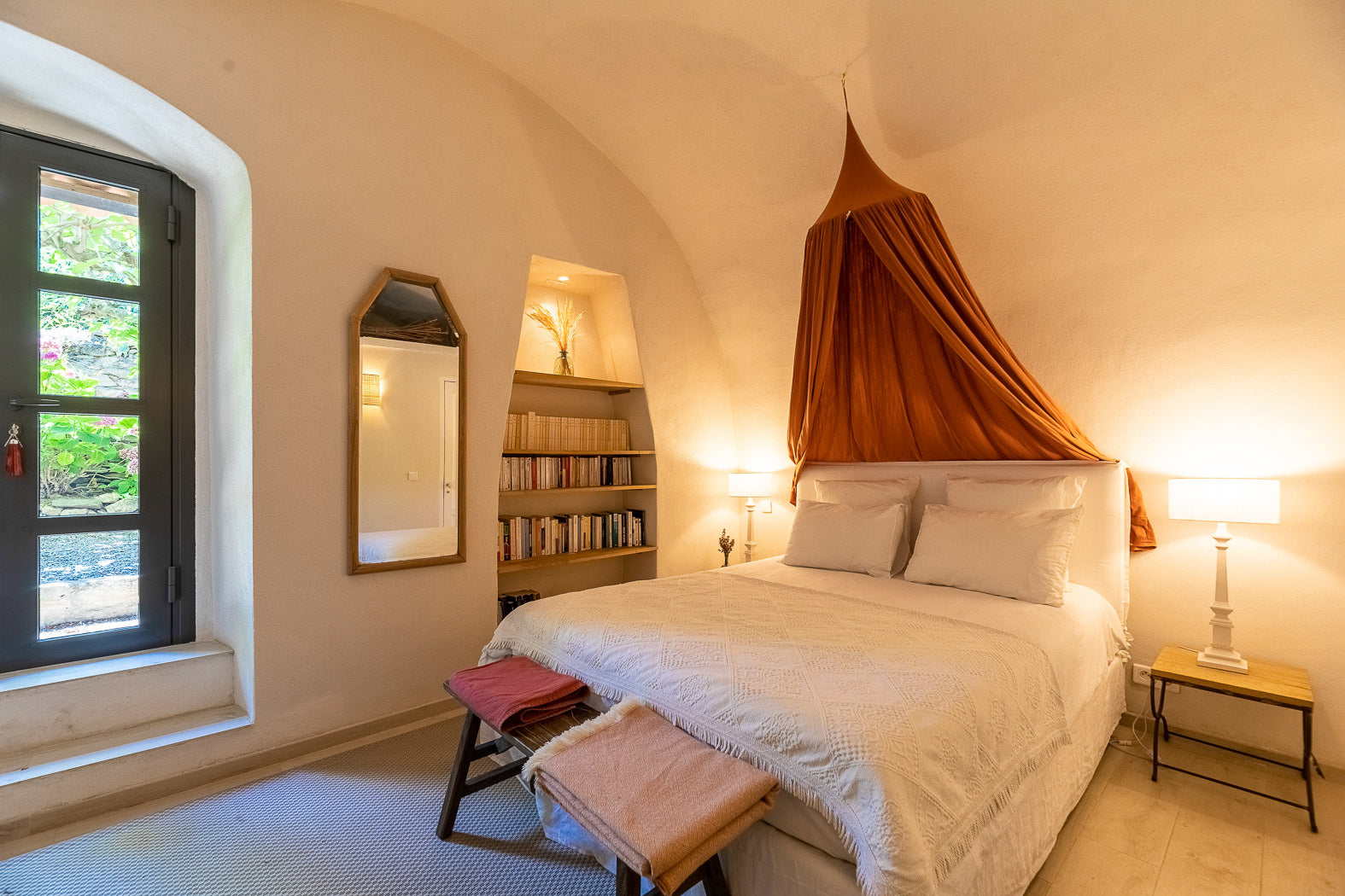 Chambre 6 - Chambre figuier - Studio indépendant 3 (Niveau Jardin)